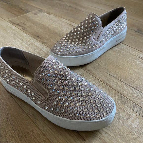 michael kors studded sneakers